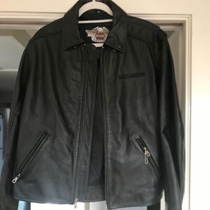 Harley Davidson Leather Jacket and Pants
